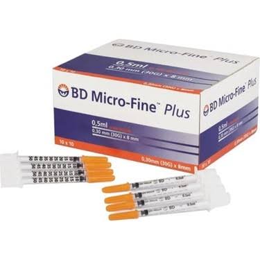 BD İnsülin İğnesi 0.5 ML