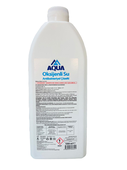Oksijenli Su 1 Litre